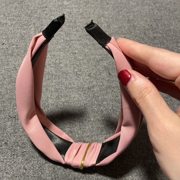 Top-knot pink headband, NWOT - Picture 5 of 5